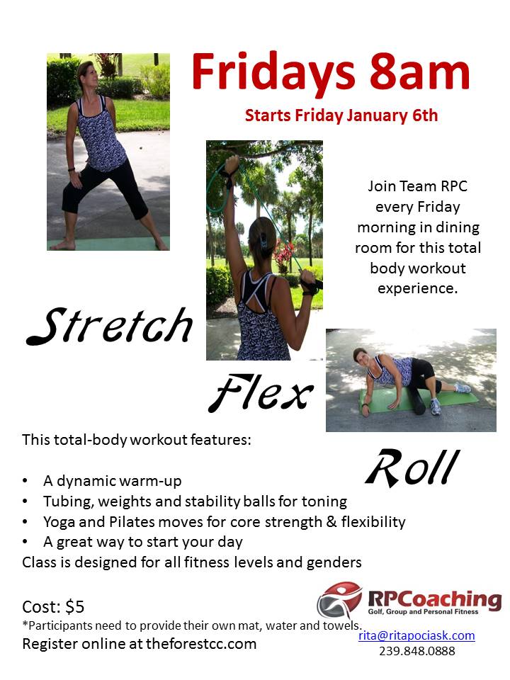 Stretch, Flex & Roll