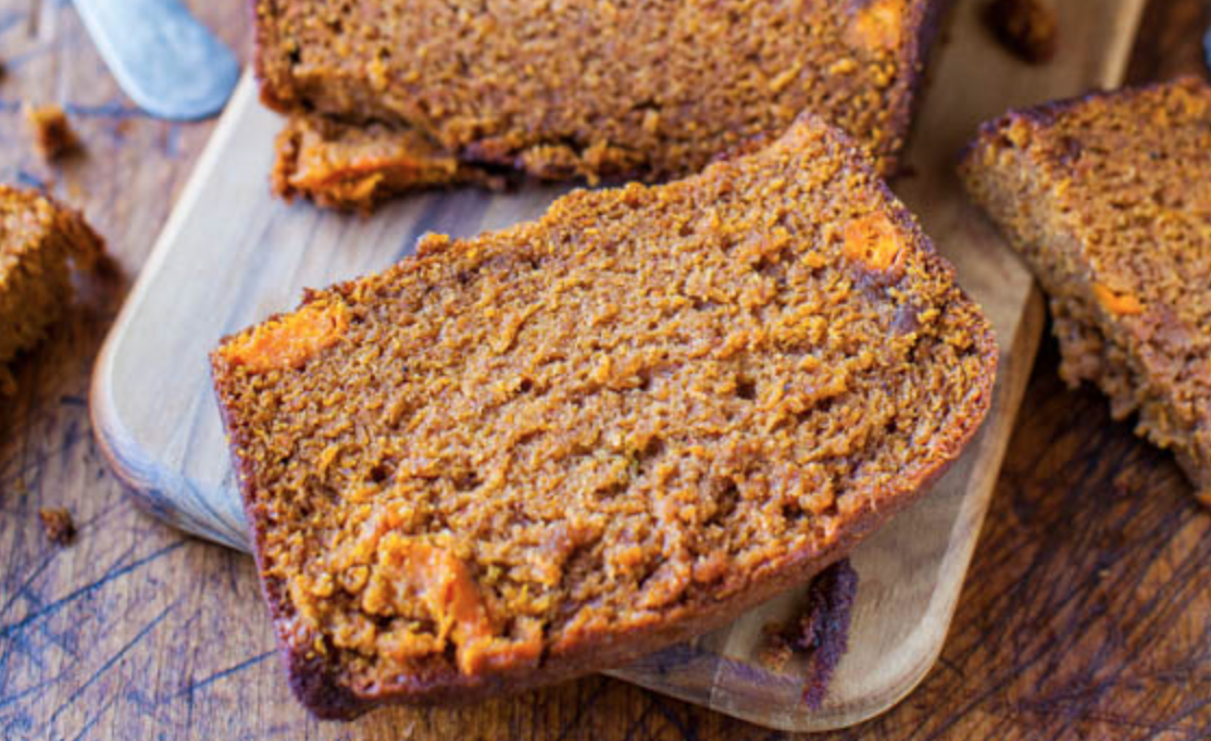 Cinnamon & Spice Sweet Potato Bread Rita Pociask