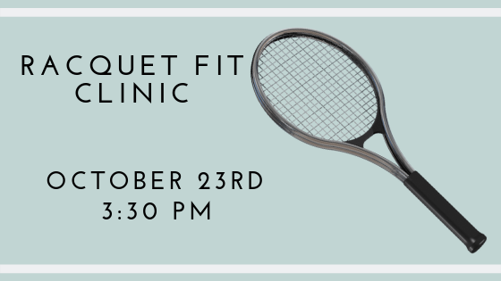 Get Racquet Fit Clinic